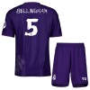 Conjunto (Camiseta+Pantalón Corto) Real Madrid Bellingham 5 Cuarta Equipación 23-24 - Niño